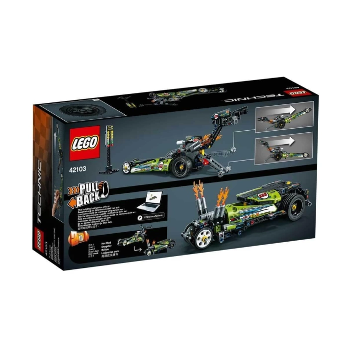 Lego Technic Drag Yarış Arabası 42103