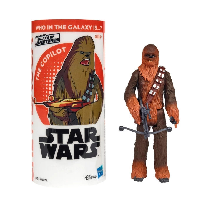 Star Wars Galaxy Of Adventures Figür Chewbacca E5648-E5651