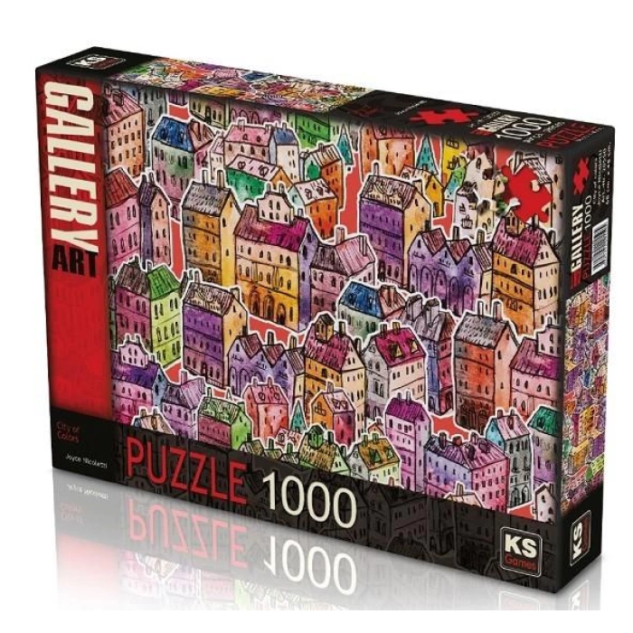 KS City of Colors Puzzle - 1000 Parça