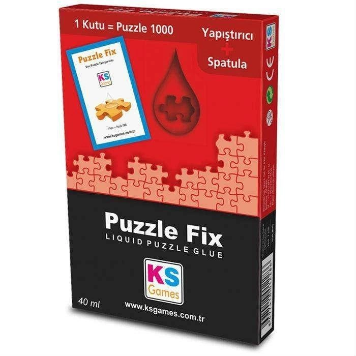 Ks Games Puzzle Yapıştırıcısı + Spatula (1000 Parçalık)