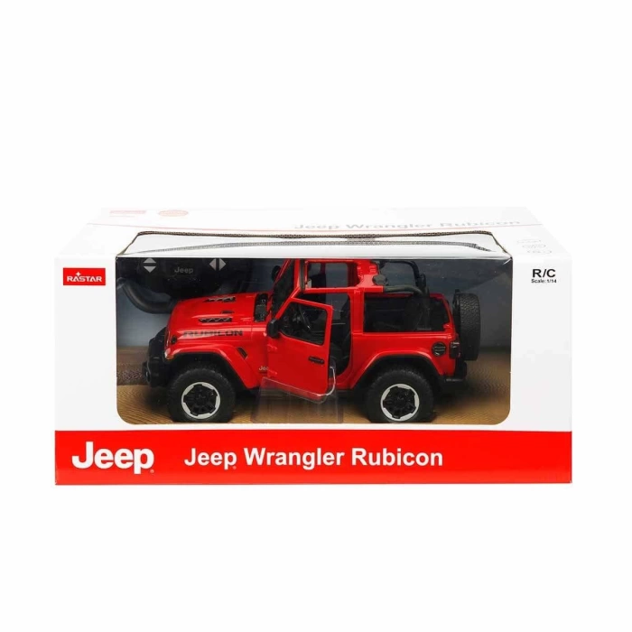 1:14 Jeep Wrangler Rubicon Uzaktan Kumandalı Araba - Kırmızı