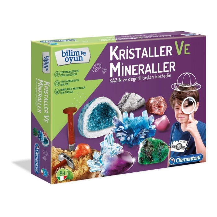 Bilim ve Oyun - Mineraller ve Kristaller - 94964