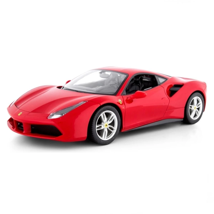 1:14 Ferrari 488 GTB Uzaktan Kumandalı Işıklı Araba - Kırmızı