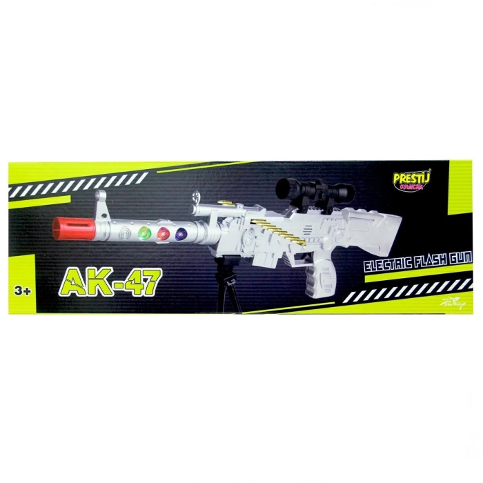 AK-47 Electric Flash Gun  Işıklı Sesli Tüfek