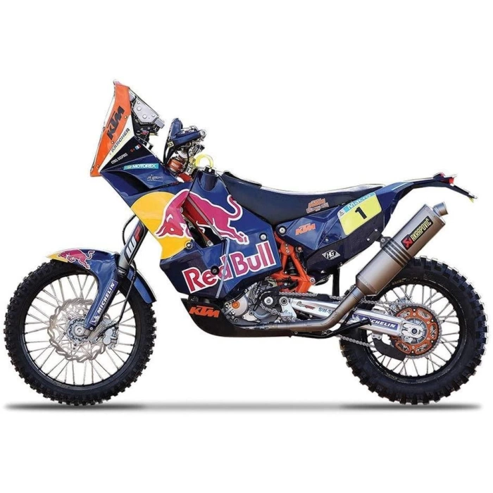 1:18 Red Bull KTM 450 Motosiklet - Ktm 450 Rally (Dakar Rally)