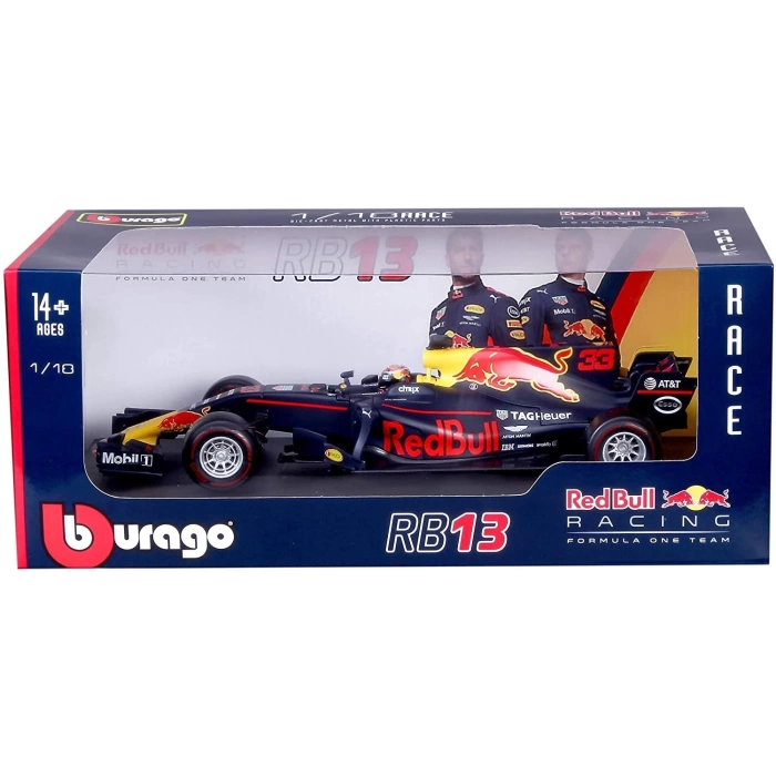 1:18 Formula 1 Red Bull Racing RB13 F1 Model Araba