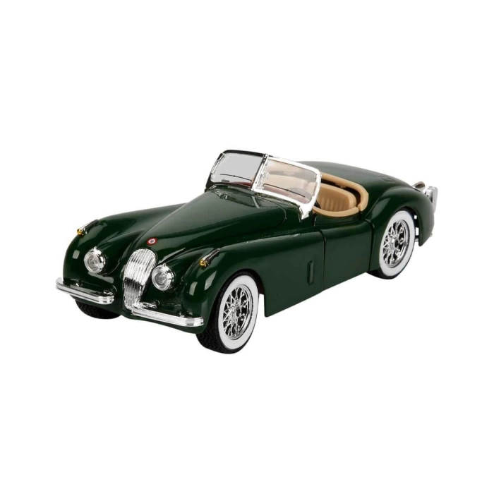 1:24 Jaguar XK 120 Roadster Araba Yeşil