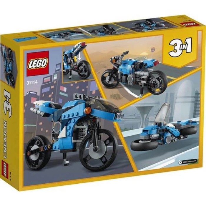 LEGO Creator Süper Motosiklet - 31114