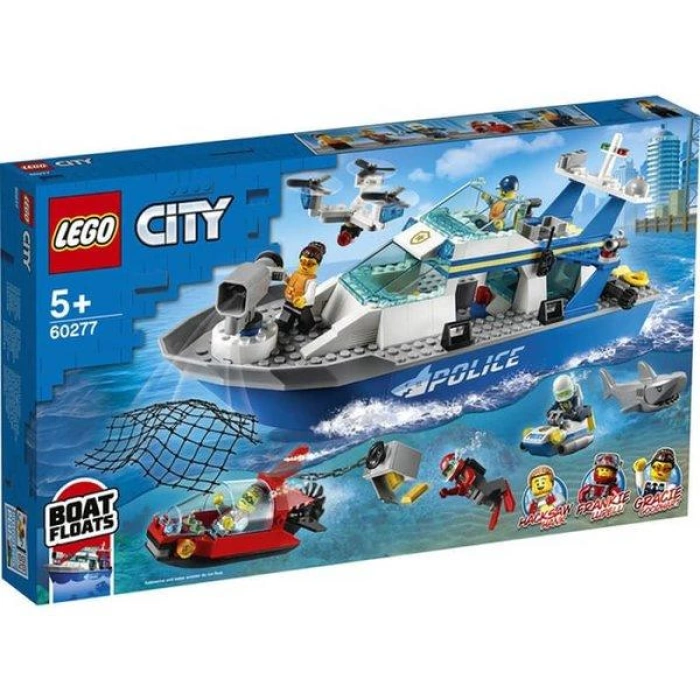 LEGO City Polis Devriye Botu - 60277
