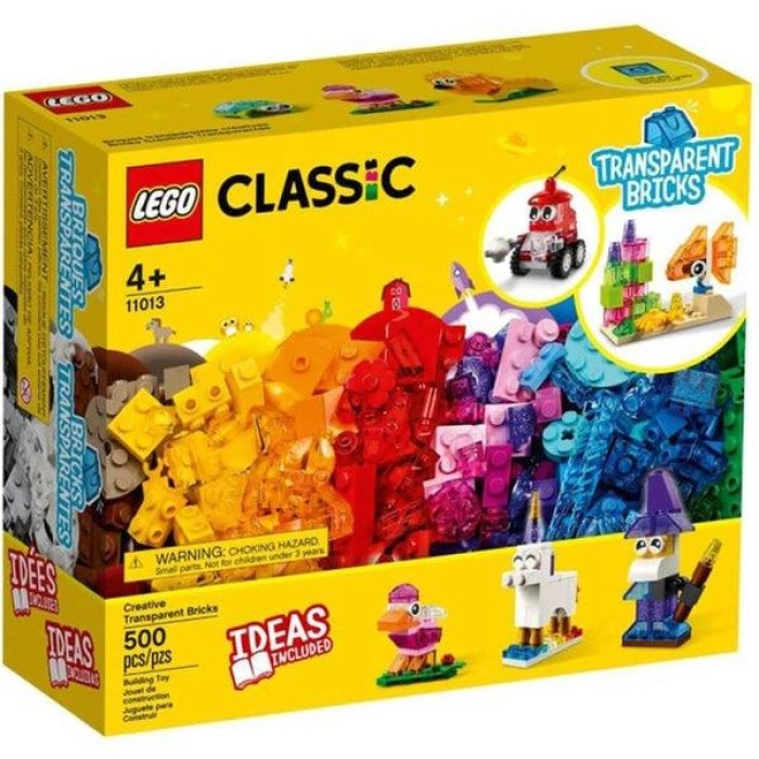 LEGO Classic Yaratıcı Şeffaf Yapım Parçaları - 11013