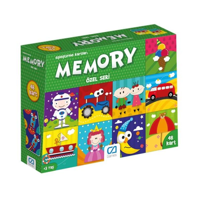 Ca Games-Memory Özel Seri Eşleştirme Kartları