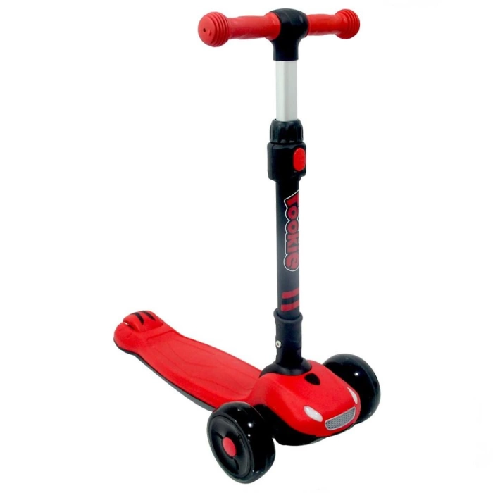 Rookie Maxi Pro Led Katlanabilir Scooter Kırmızı