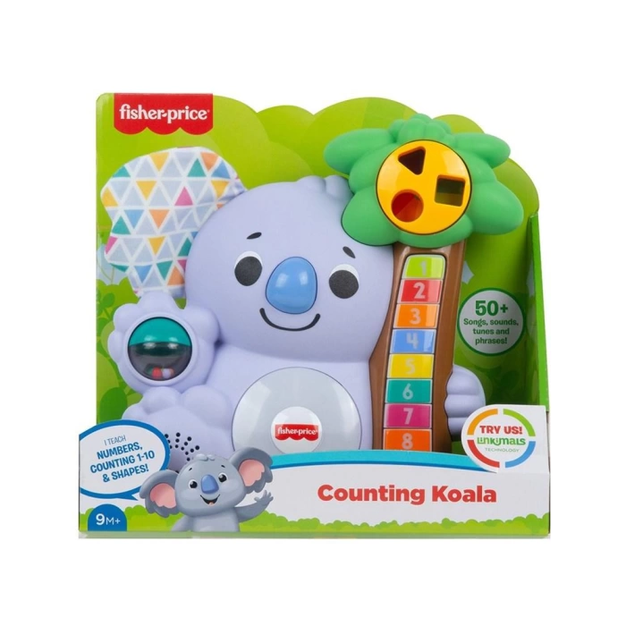 Fisher-Price Linkimals Sayı Sayan Koala Türkçe Konuşan Müzikli Eğitici Oyuncak GXR24