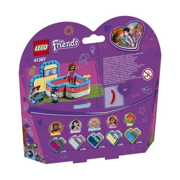 Lego Friends Olivianın Yaz Kalp Kutusu - 41387