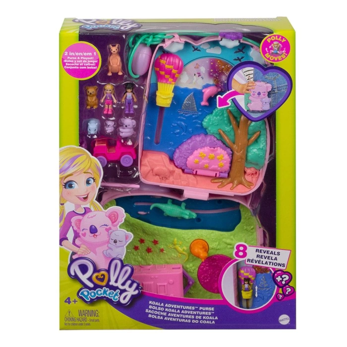 Polly Pocket Çanta Olabilen Micro Oyun Setleri GKJ63-GXC95