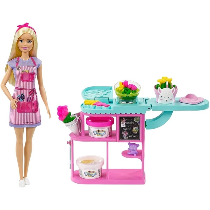 Barbie Çiçekçi Bebek Oyun Seti GTN58