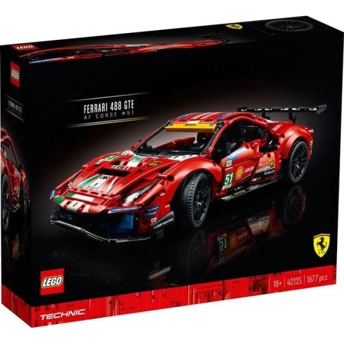 LEGO Technic Ferrari 488 GTE AF Corse 51 - 42125