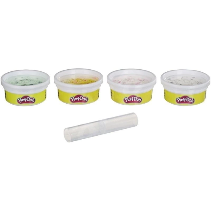 Play Doh Renkli Seri Çekim 4lü Paket - E6966 / E8061