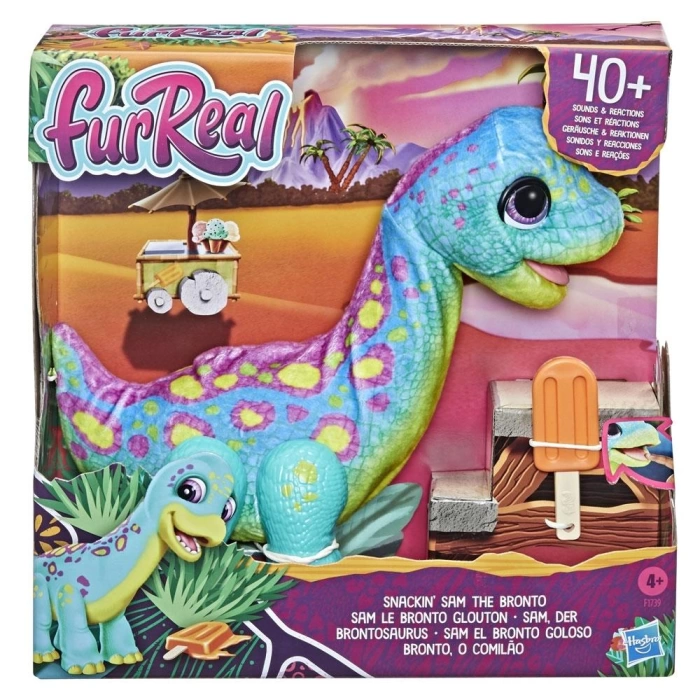 FurReal Snackin Sam the Bronto İnteraktif Dinozor - F1739