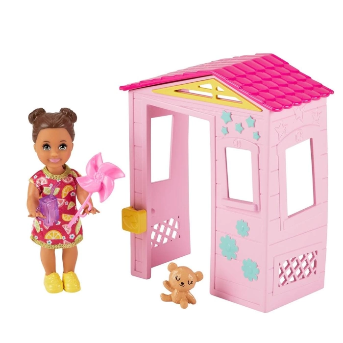 Barbie Bebek Bakıcısı Temalı Oyun Setleri FXG94-GRP15