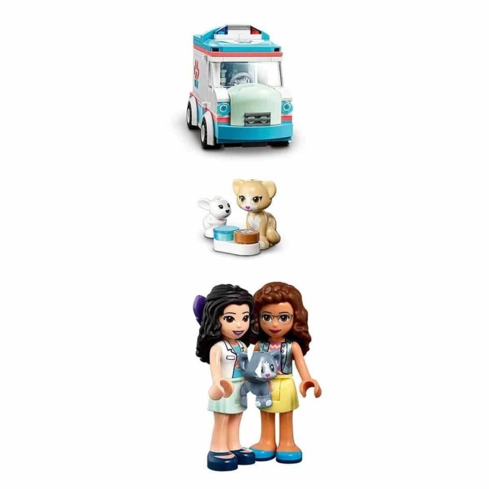 Lego Friends Veteriner Kliniği Ambulansı