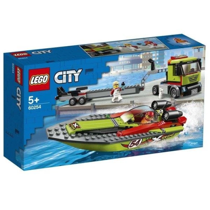 Lego City Yarış Teknesi Taşıyıcı - 60254