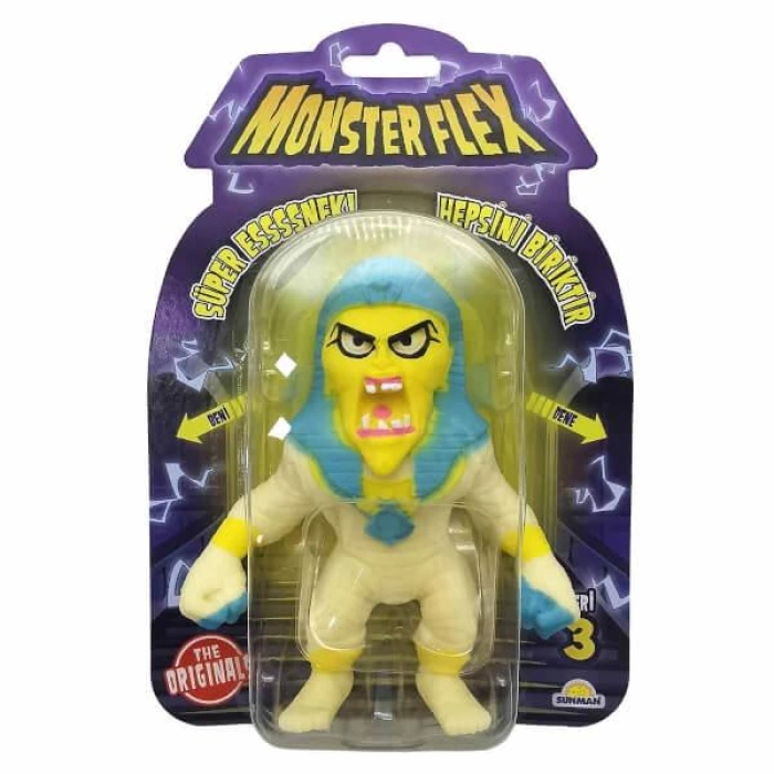 Monster Flex Süper Esnek Figür S3 15 cm. - Pharaoh Mummy