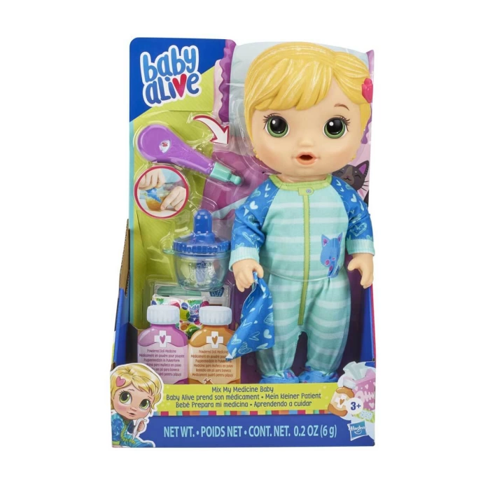 Baby Alive Bebeğim Hasta Oldu Sarışın - E6937