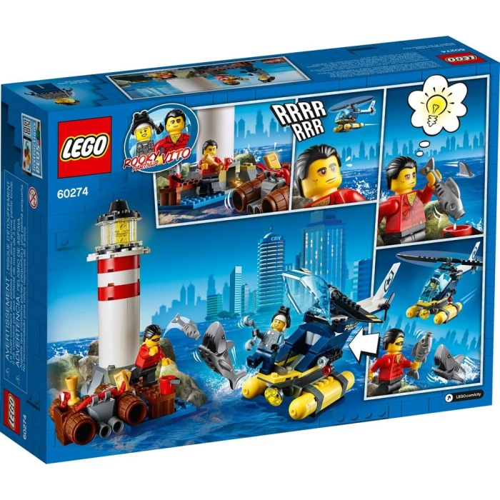 LEGO City Elit Polis Deniz Feneri Operasyonu 60274