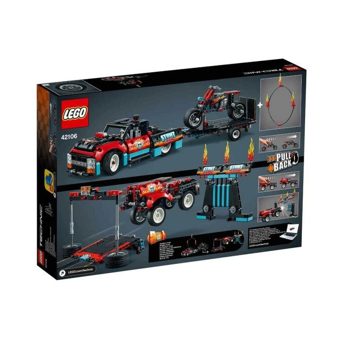 LEGO®Technic Gösteri Kamyoneti ve Motosikleti - 42106