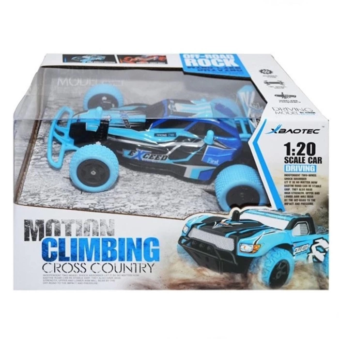 1:20 Motion Climbing Şarjlı Kumandalı Buggy - Turkuaz