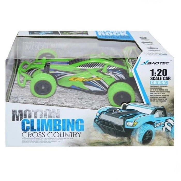 1:20 Motion Climbing Şarjlı Kumandalı Buggy - Yeşil