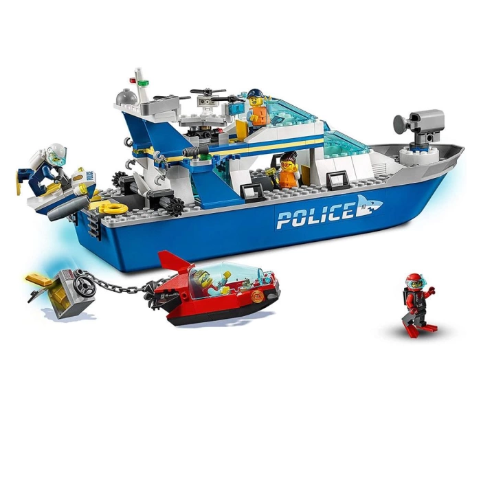 LEGO City Polis Devriye Botu - 60277