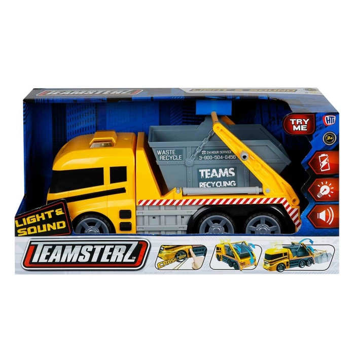 Teamsterz Sesli ve Işıklı Damperli Kamyon