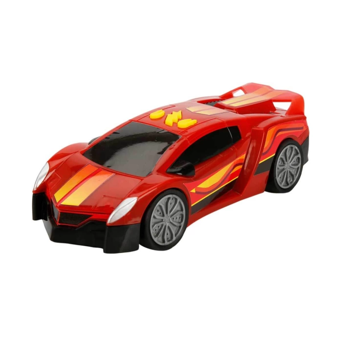 Maxx Wheels Sesli ve Işıklı Laser Wheels Araba 22 cm. - Kırmızı