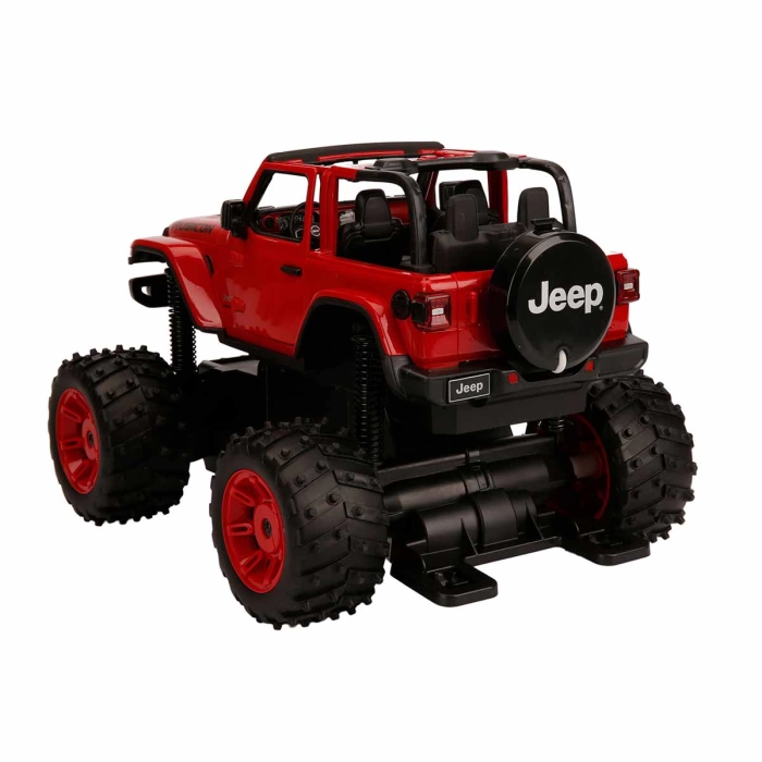 1:14 Jeep Wrangler Rubicon Uzaktan Kumandalı Araba 28 cm. - Kırmızı