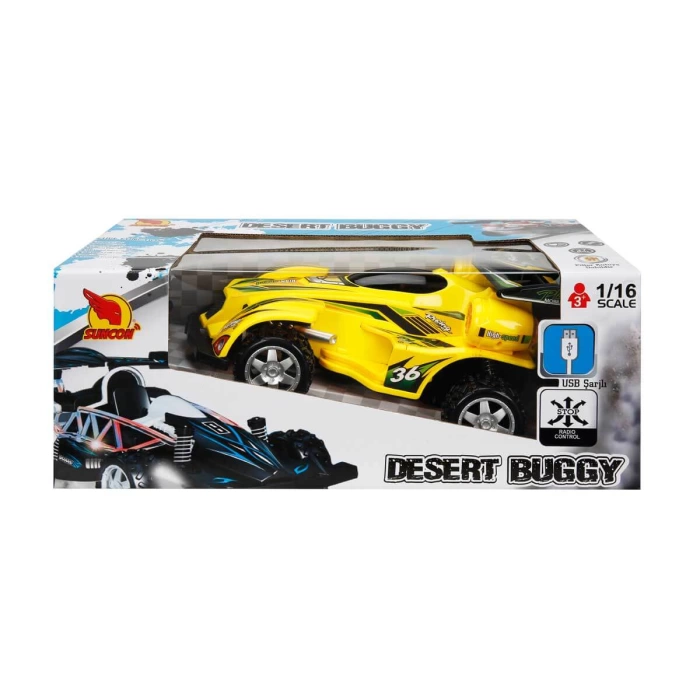 1:16 Uzaktan Kumandalı Işıklı Desert Buggy - Racing 36