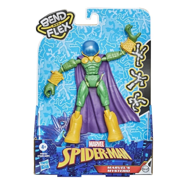 Spiderman Bend Flex Mysterio Figür F0973