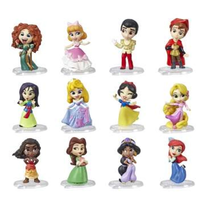 Disney Prenses Mini Çizgi Figür Sürpriz Kutu 2 - E6279