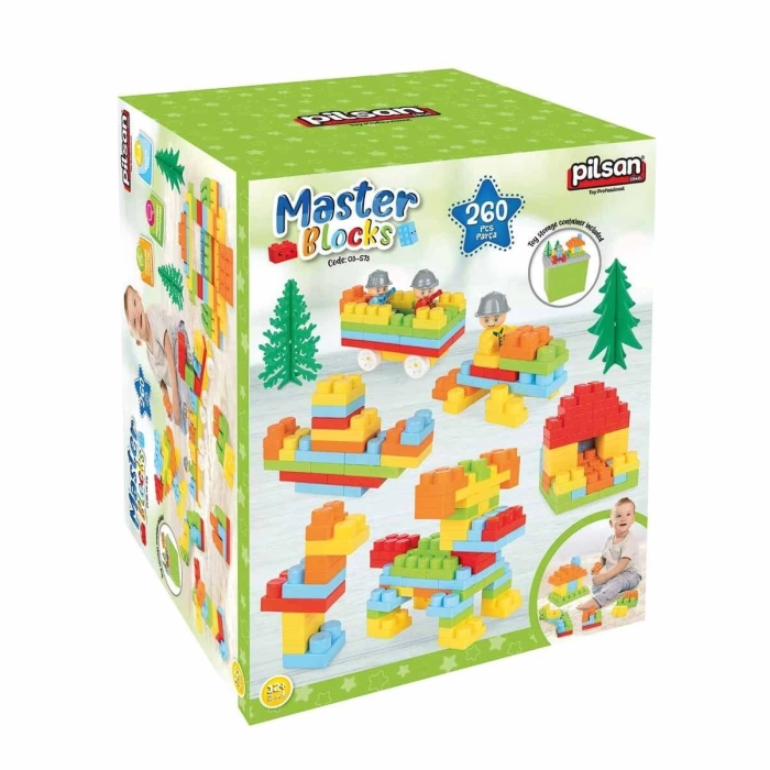 Pilsan Master Bloklar - 260 Parça