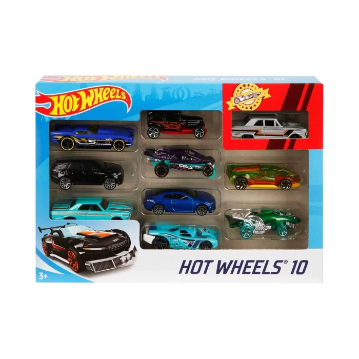 Hot Wheels 10lu Araba - Karışık