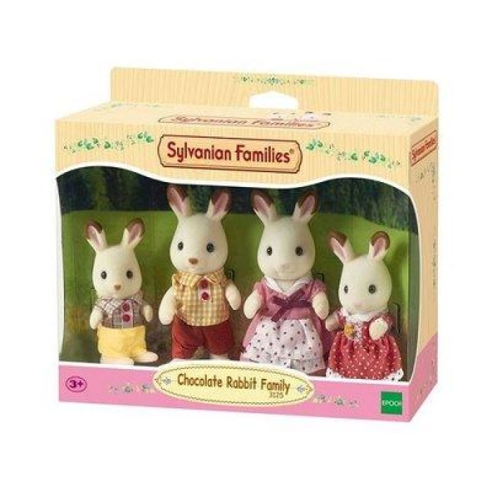 Sylvanian Families Çikolata Kulaklı Tavşan Ailesi Seti 3125