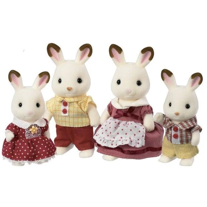 Sylvanian Families Çikolata Kulaklı Tavşan Ailesi Seti 3125