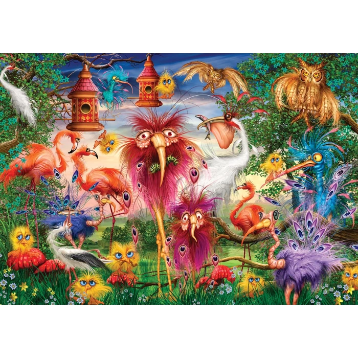 Ks Ugly Birds Puzzle - 1000 Parça