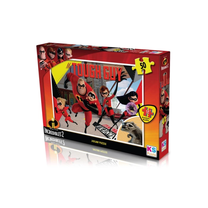 Ks Incredibles Puzzle - 50 parça