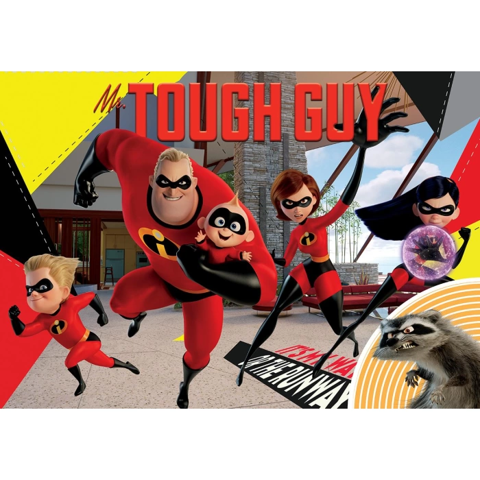 Ks Incredibles Puzzle - 50 parça