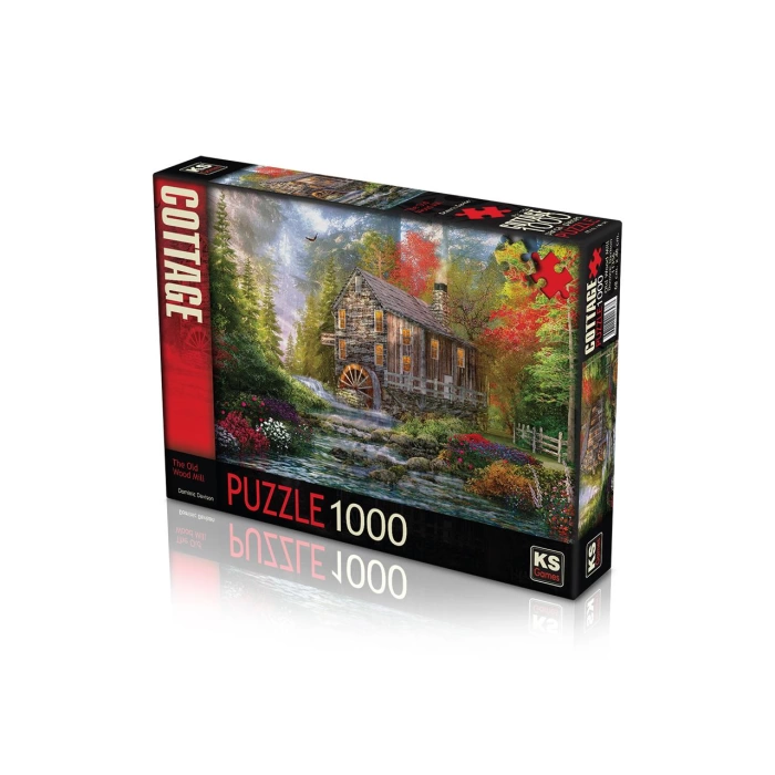 The Old Wood Mill Puzzle - 1000 Parça