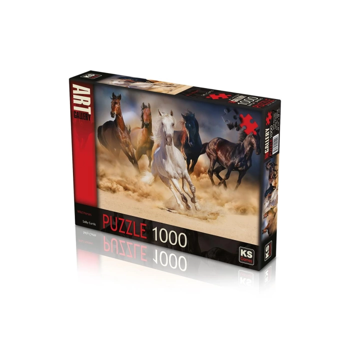 Ks Wild Horses Puzzle - 1000 Parça