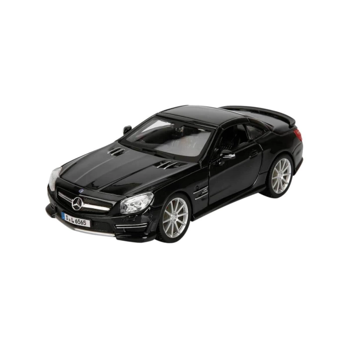 1:24 Mercedes Benz SL 65 AMG Hardtop Model Araba - Siyah