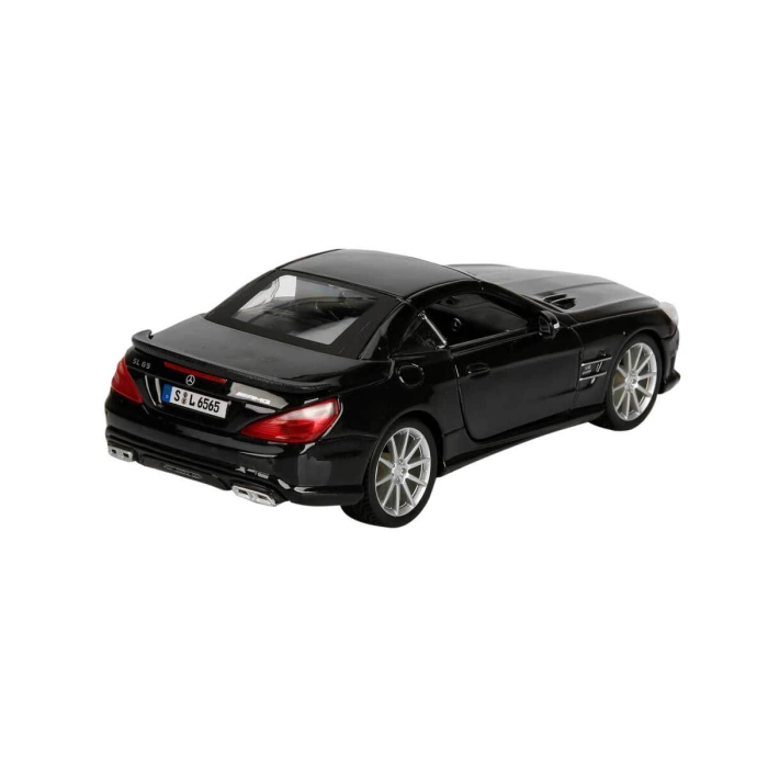 1:24 Mercedes Benz SL 65 AMG Hardtop Model Araba - Siyah